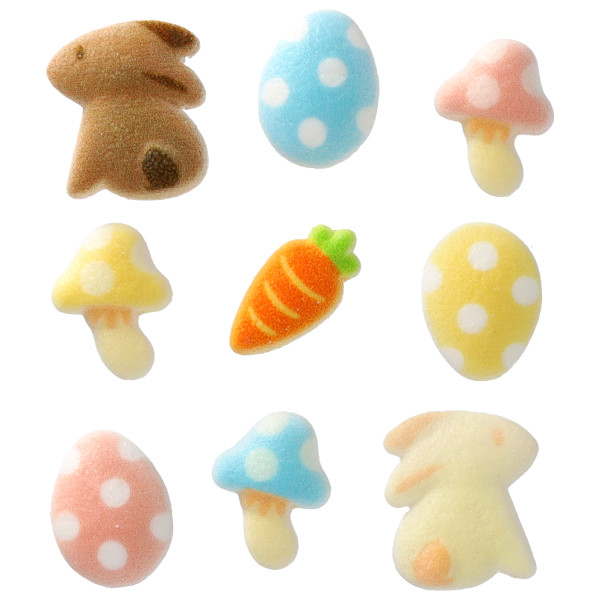 Easter Cottage Décor Mini - Red 3 Free Dec-Ons® Decorations
