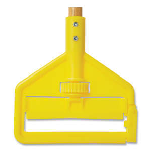 Rubbermaid Commercial, Invader Side-Gate Wooden Mop Handle, 60", Natural