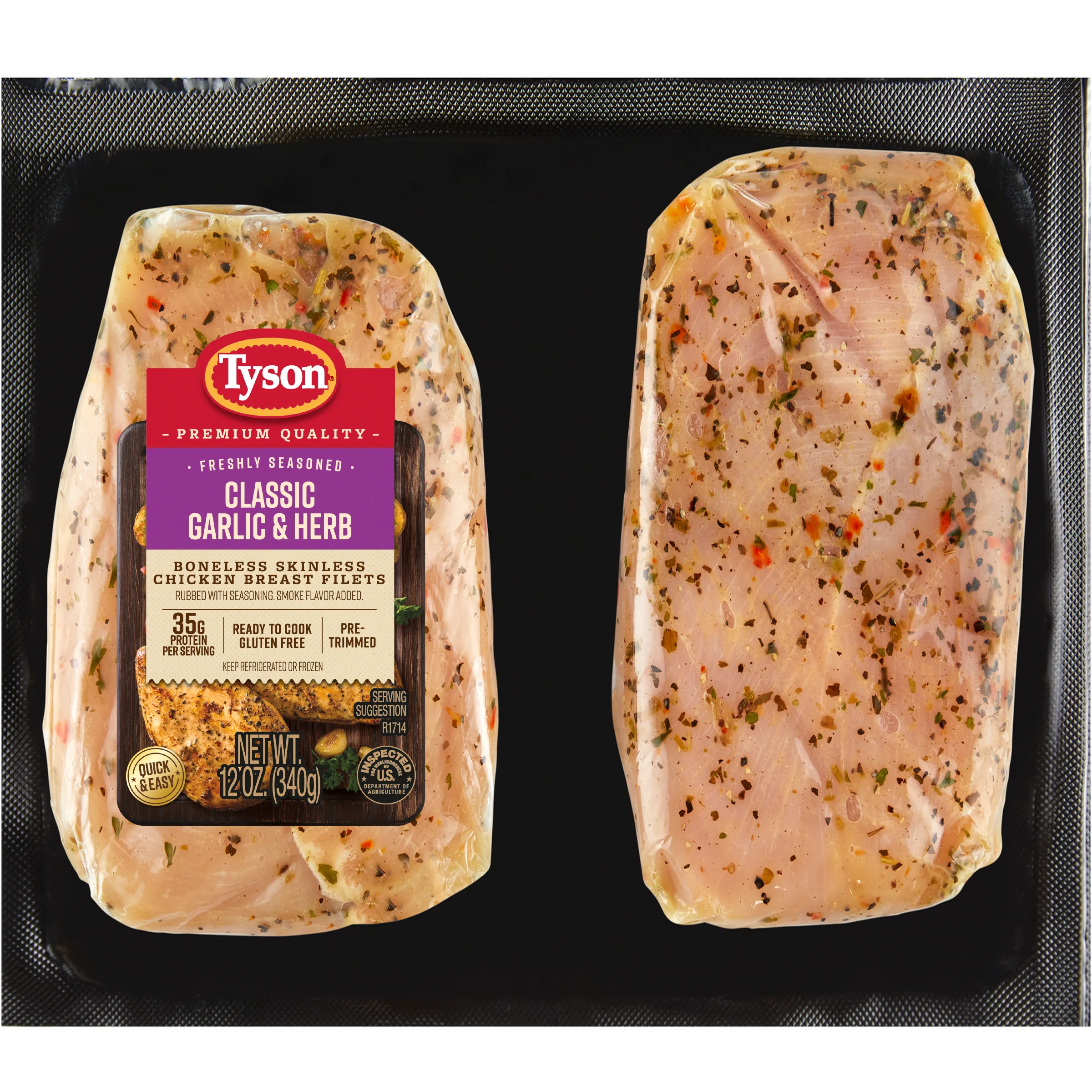 Classic Garlic & Herb Chicken Breast Filets