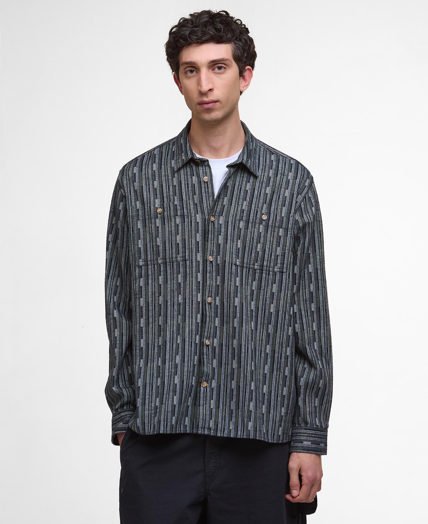 Alston Relaxed Jacquard Shirt image number 0