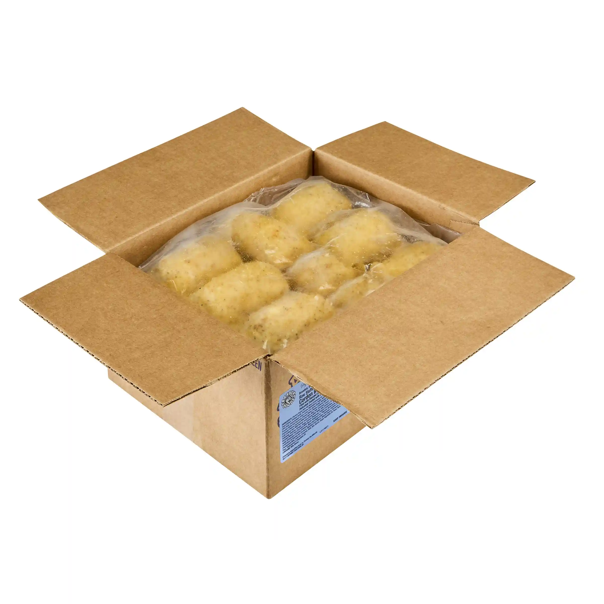Barber Foods® Signature Supreme® Uncooked Breaded Cordon Bleu Boneless Stuffed Chicken Breasts 6 oz._image_4