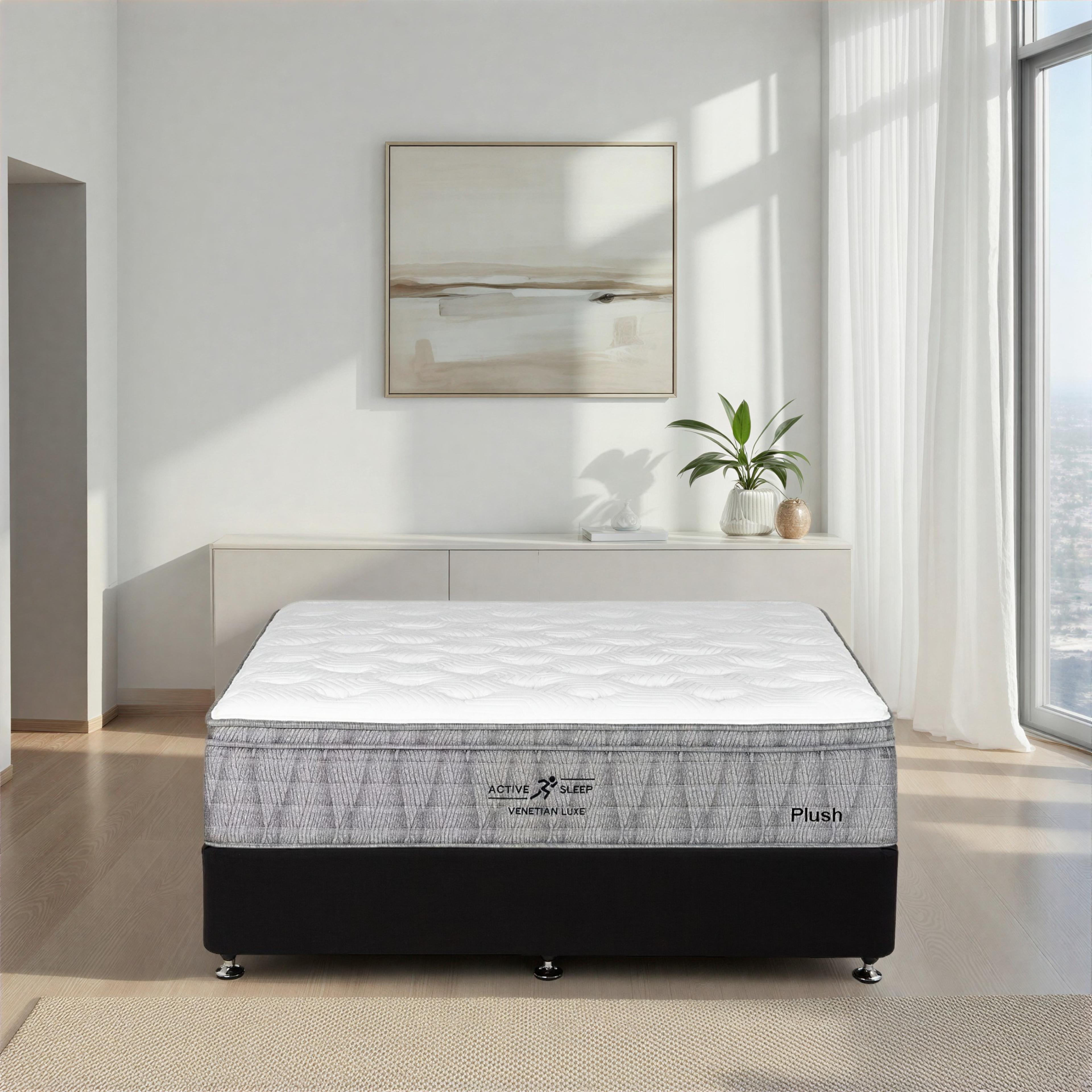 Lifestyle image of the  Active Sleep Venetian Luxe Mattress, Plush from Forty Winks