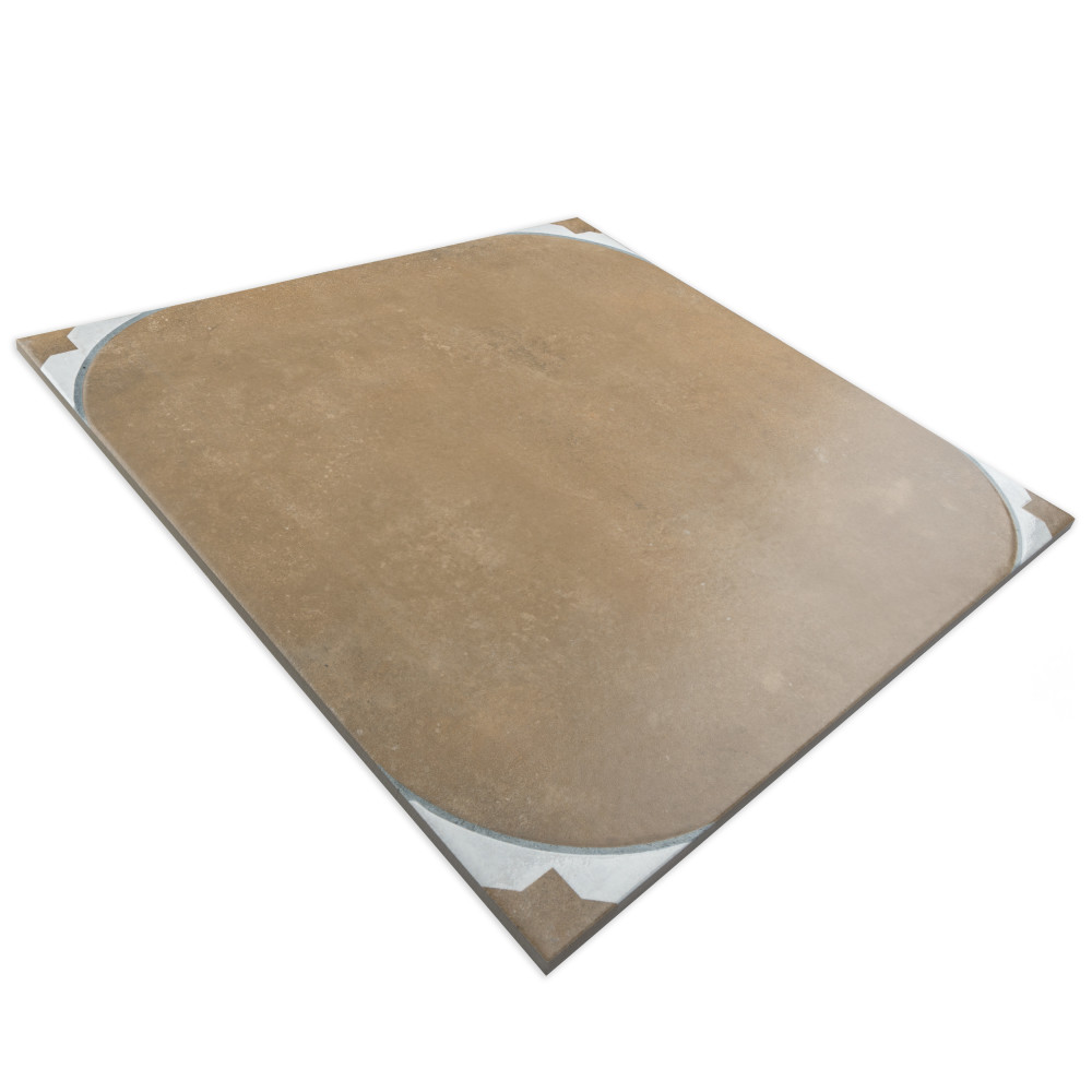 Tetuan Terra 17-3/8 in. x 17-3/8 in. Porcelain Floor and Wall Tile