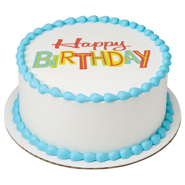 Very Happy Birthday Variety Edible Image®