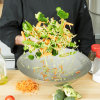 14-inch carbon steel induction wok pan
