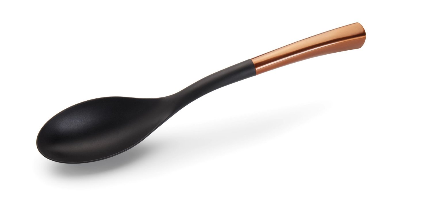 Serving Spoon with Copper Handle