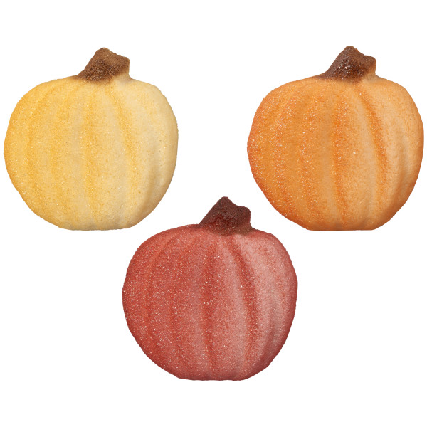 Shimmer Pumpkin Assortment Dec-Ons® Decorations