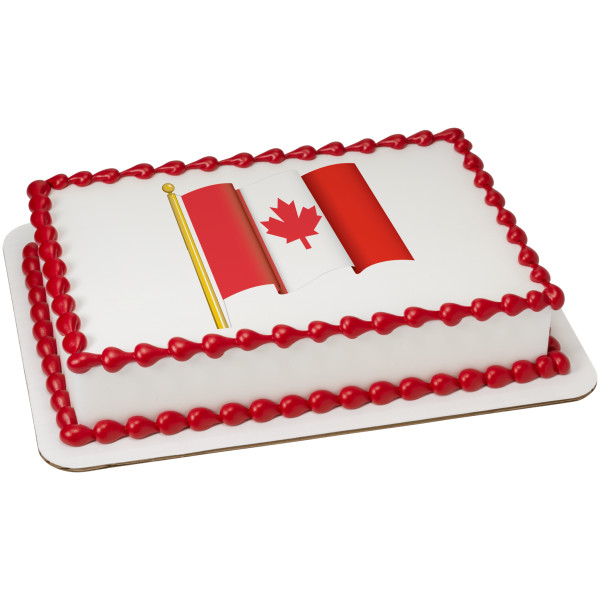 Canadian Flag PhotoCake® Edible Image®