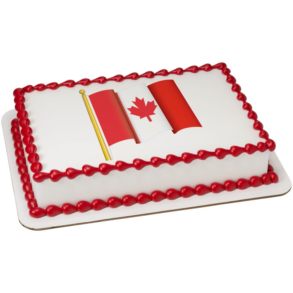 Image Cake Canadian Flag