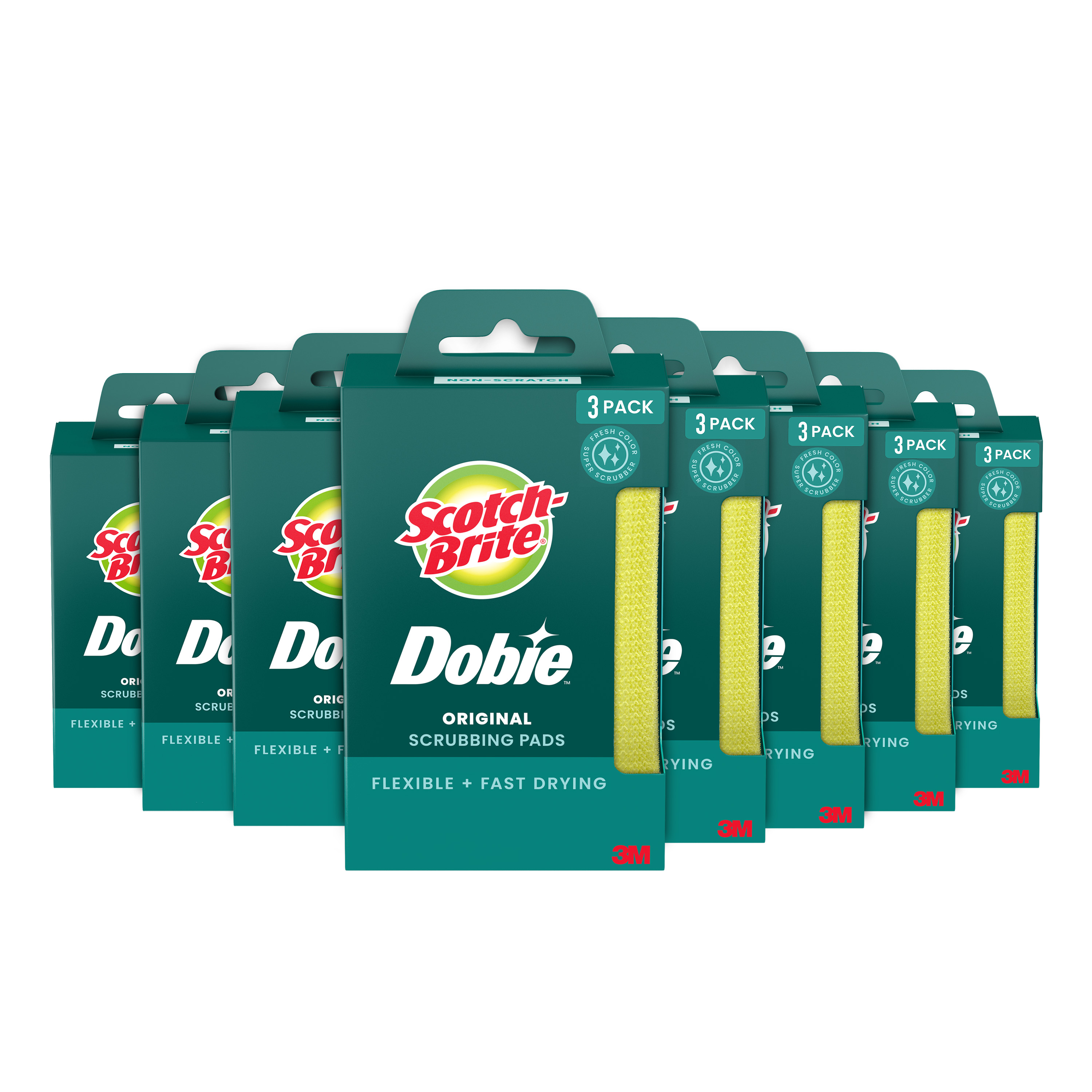SKU 7100362747 | Scotch-Brite® Dobie™ Original Cleaning Pad 723-2F