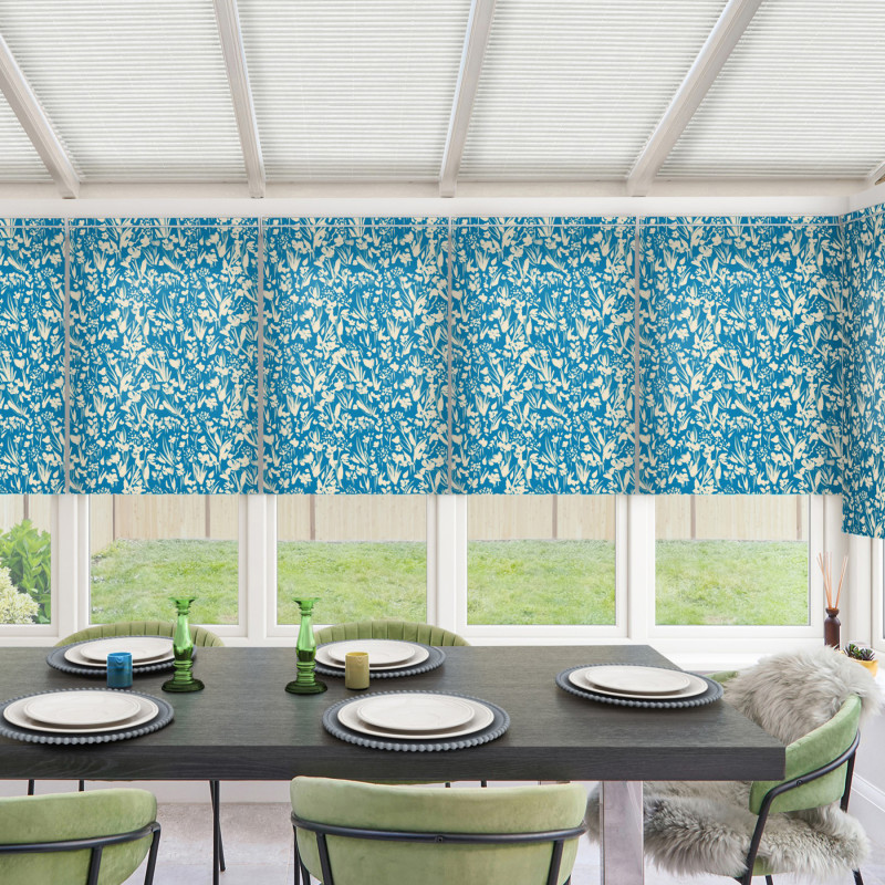 Vallie Azure Roller Blind