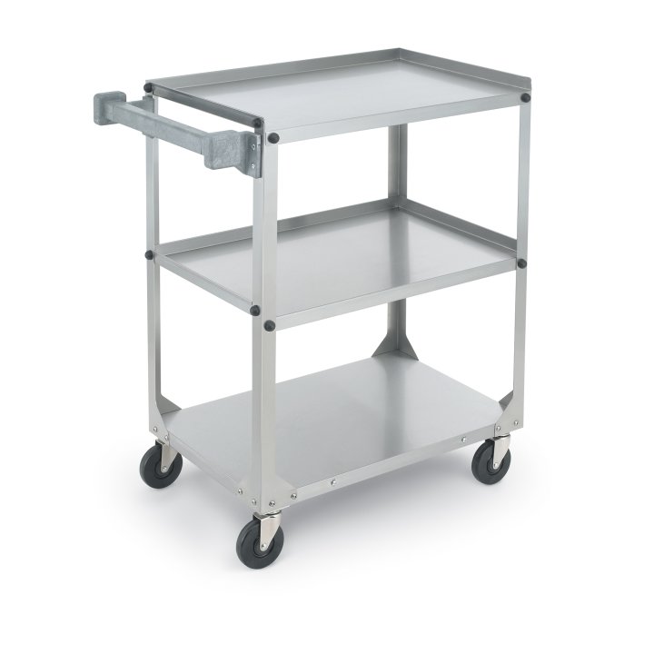 Knocked-Down Stainless Steel Utility Cart