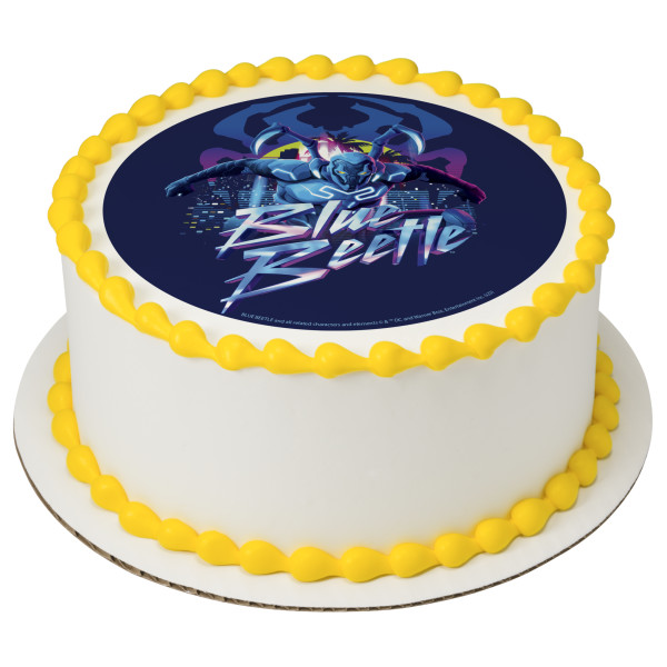 Blue Beetle™ Host Selected PhotoCake® Edible Image®