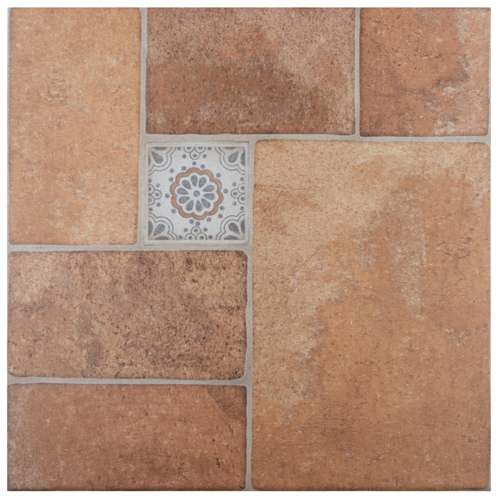Tovar Cotto 17-3/4 in. x 17-3/4 in. Ceramic Floor and Wall Tile