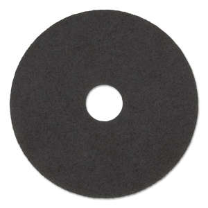 Boardwalk,  High Performance Stripping Round Floor Pad, 19", Black