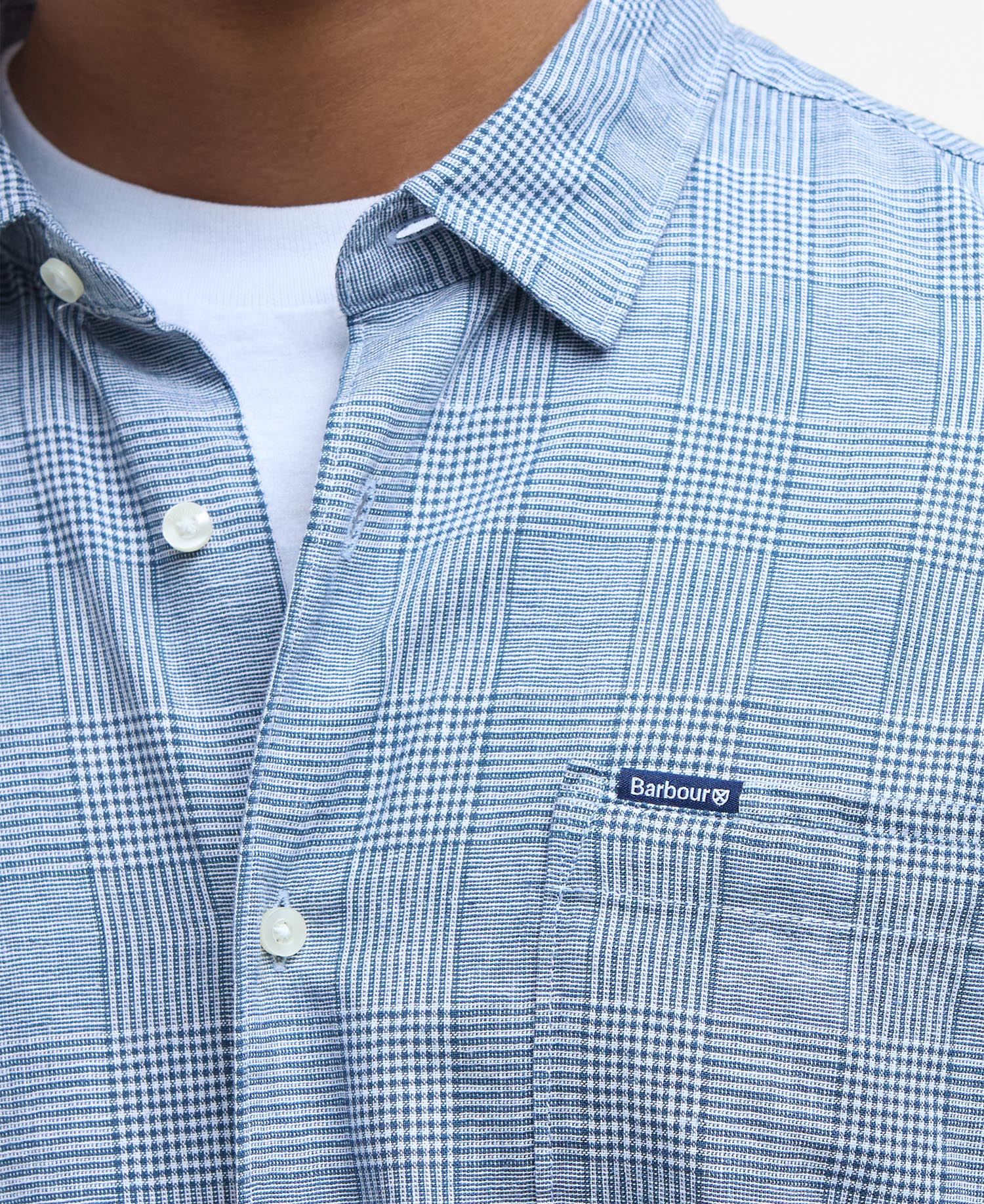 Hartland Linen-Blend Short-Sleeved Shirt image number 4