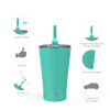 Alfalfa 20 ounce Vacuum Insulated Stainless Steel Tumbler, Green slideshow image 5 Alfalfa 20 ounce Vacuum Insulated Stainless Steel Tumbler, Green slideshow image 5