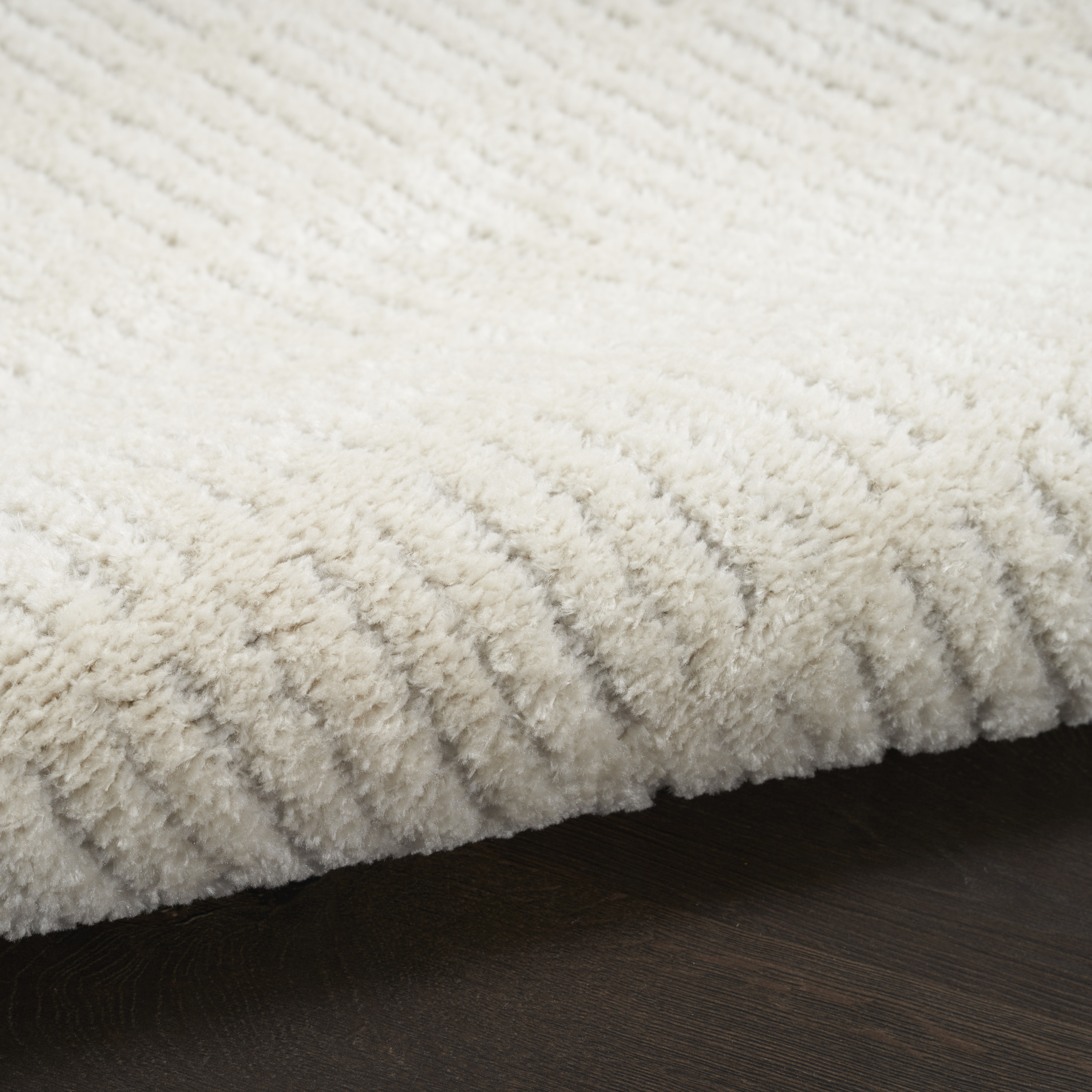 Nourison Modern Comfort 7'10" x 9'10" Ivory Grey Scandinavian Indoor Rug