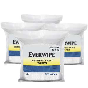 Tork, Everwipe® Disinfectant Wipe Jumbo Rolls,  800 Wipes/Container