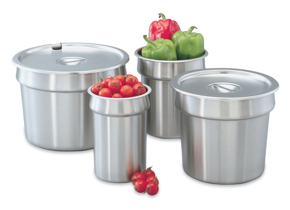 2 ½-quart stainless steel inset