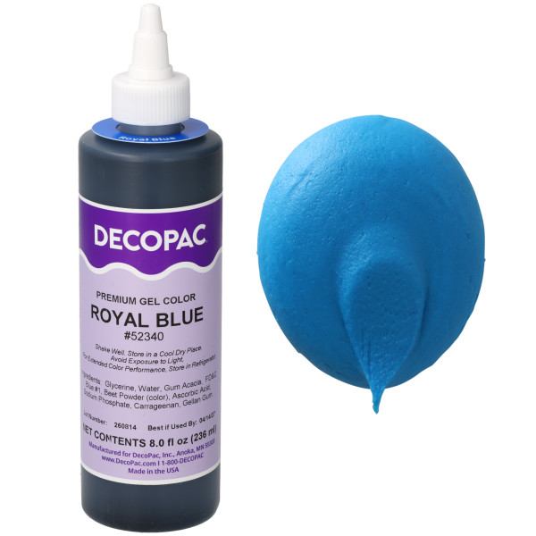 Royal Blue - Red 3 Free Premium Gel Color