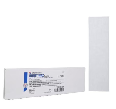 Utility Wax White Strips Large White