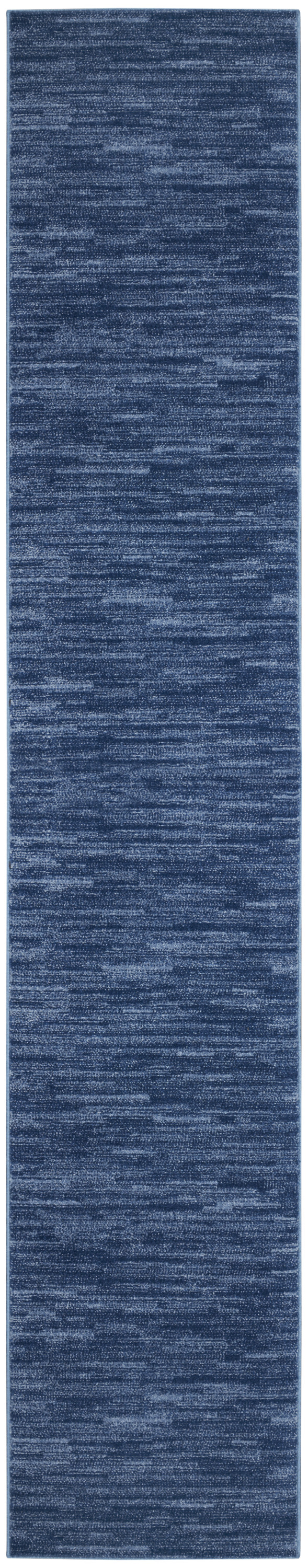 Nourison Nourison Essentials 2'2" x 14' Navy Blue Outdoor Rug