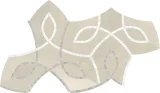 Waterjet Stone Mosaics Clay 8×14 Vine Mosaic Honed
