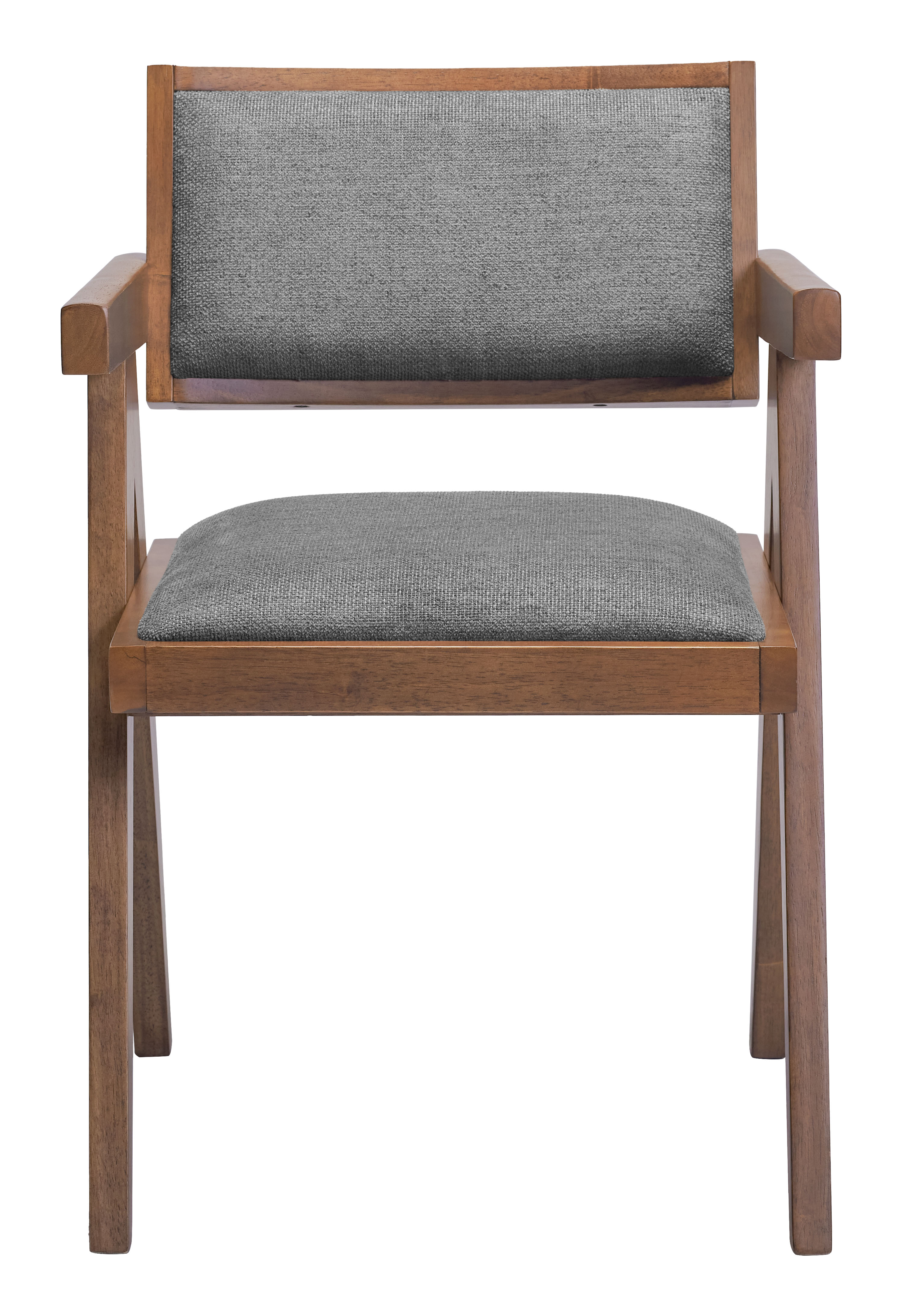 Delhi Dining Chair (Set of 2) Gray & Walnut product image