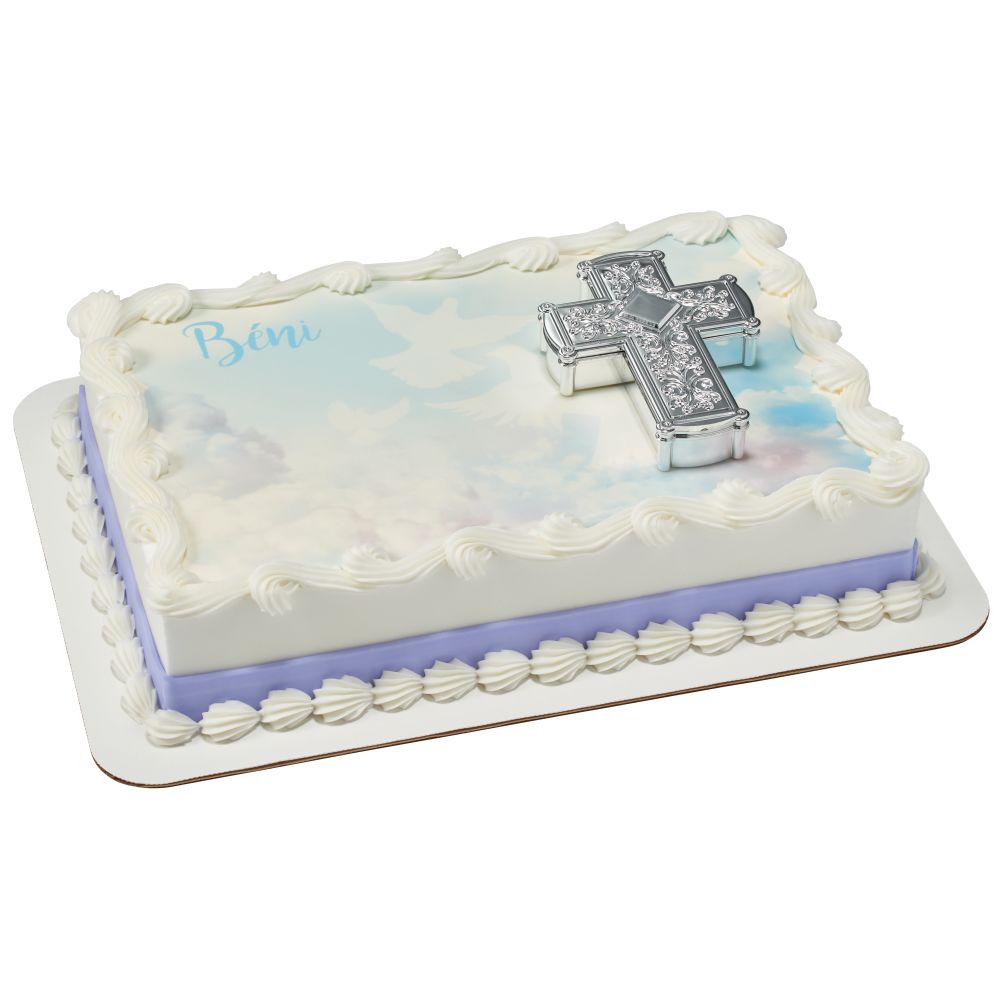 Image Cake Silver Cross Béni
