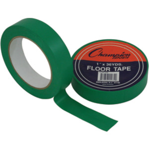 Floor Marking Tape, 1" x 36 yd, Green