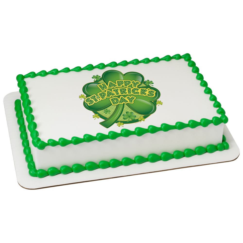Image Cake Large Shamrock