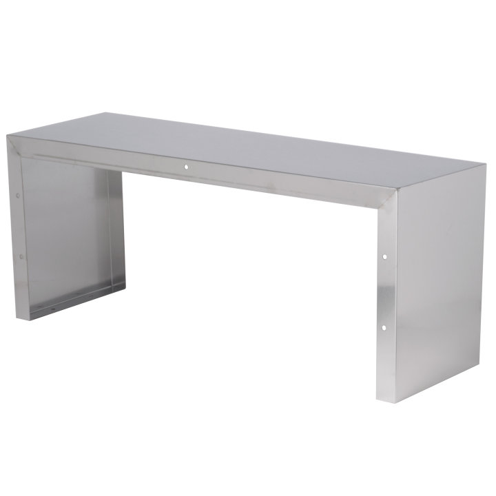 32-inch Servewell® stainless steel overshelf