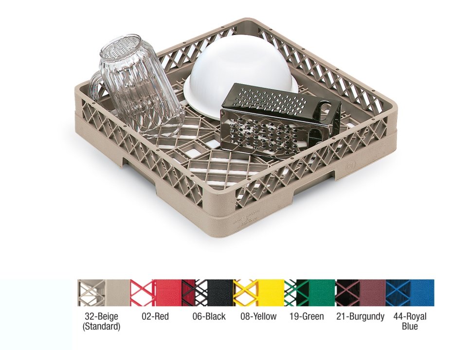 Full-size Traex® open rack in beige