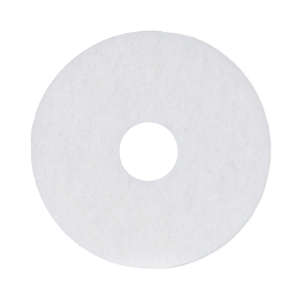 Boardwalk,  Polishing Round Floor Pad, 13", White