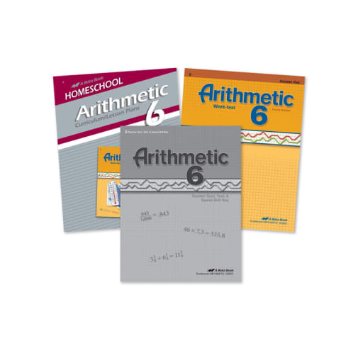 Abeka Arithmetic 6 Parent Kit (4th Edition)