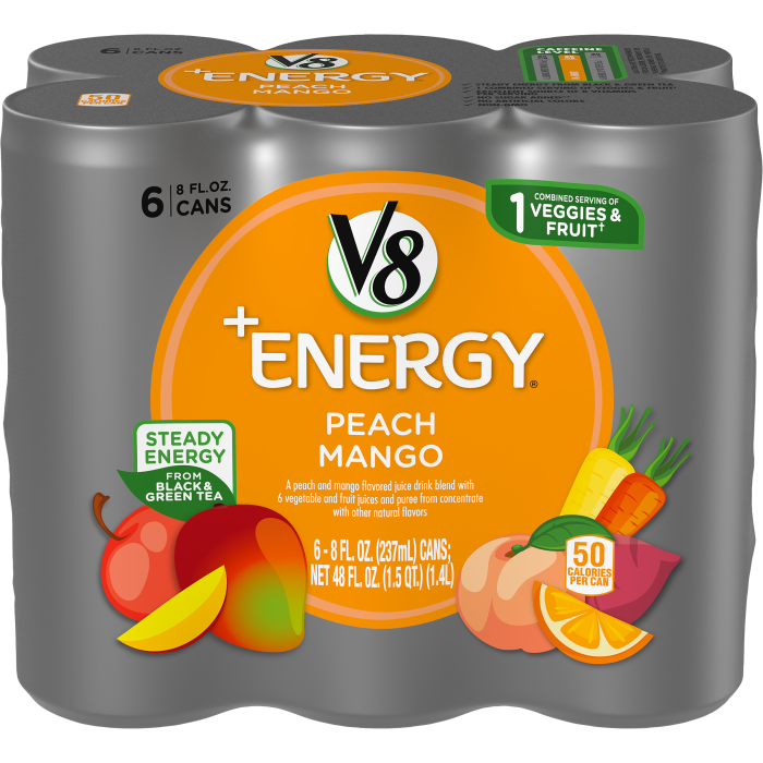 Peach Mango V8 Fruit And Vegetable Juices peach-mango-v8-fruit-and-vegetable-juices