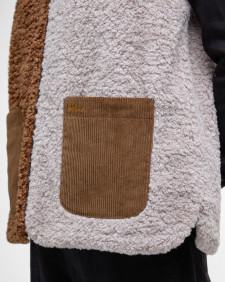 Innenfutter Cathy Fleece Natural/Camel/Black