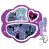 Disney Jr. Kid’s Dinnerware Set, Vampirina, 3-piece set slideshow image 1 Disney Jr. Kid’s Dinnerware Set, Vampirina, 3-piece set slideshow image 1