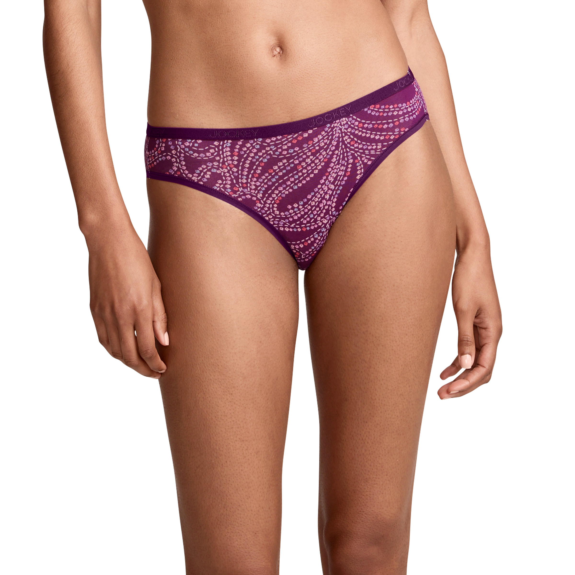 Jockey Women's Organic Cotton Stretch Logo Bikini - 3 Pack - Picture 34 of 41