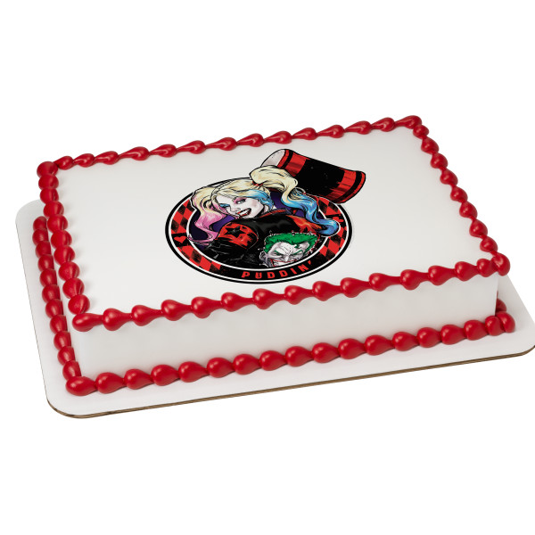 Batman™ Harley Quinn PhotoCake® Edible Image®