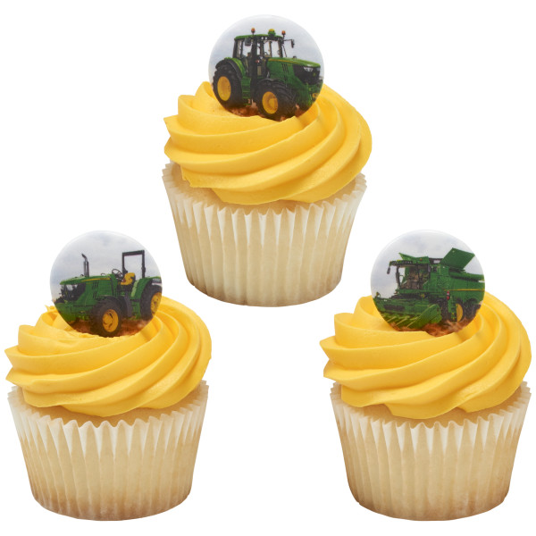 John Deere Cupcake Rings
