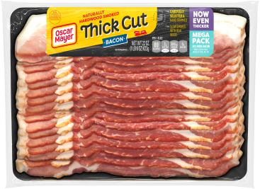 Naturally Hardwood Smoked Thick Cut Bacon