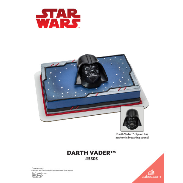 STAR WARS™ Darth Vader™ The Magic of Cakes® Icing Only Page