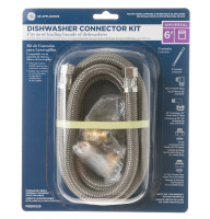 6' Universal Dishwasher Connector Kit with Adapter — Model #: PM28X326 6' Universal Dishwasher Connector Kit with Adapter — Model #: PM28X326