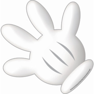 Mickey Mouse Clubhouse&reg; Hand Paper Cut Outs, Pack of 36