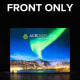 Front or Back Backlit Graphic