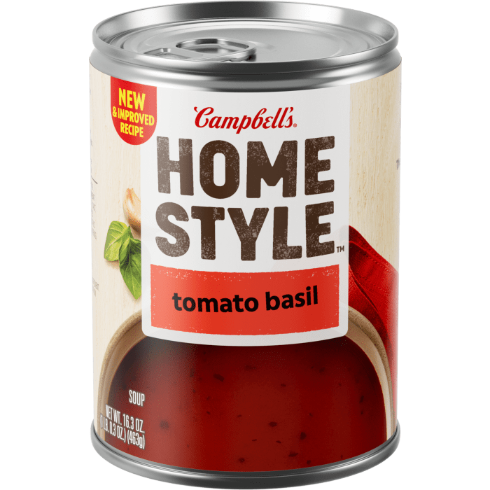 Homestyle Tomato Basil Soup