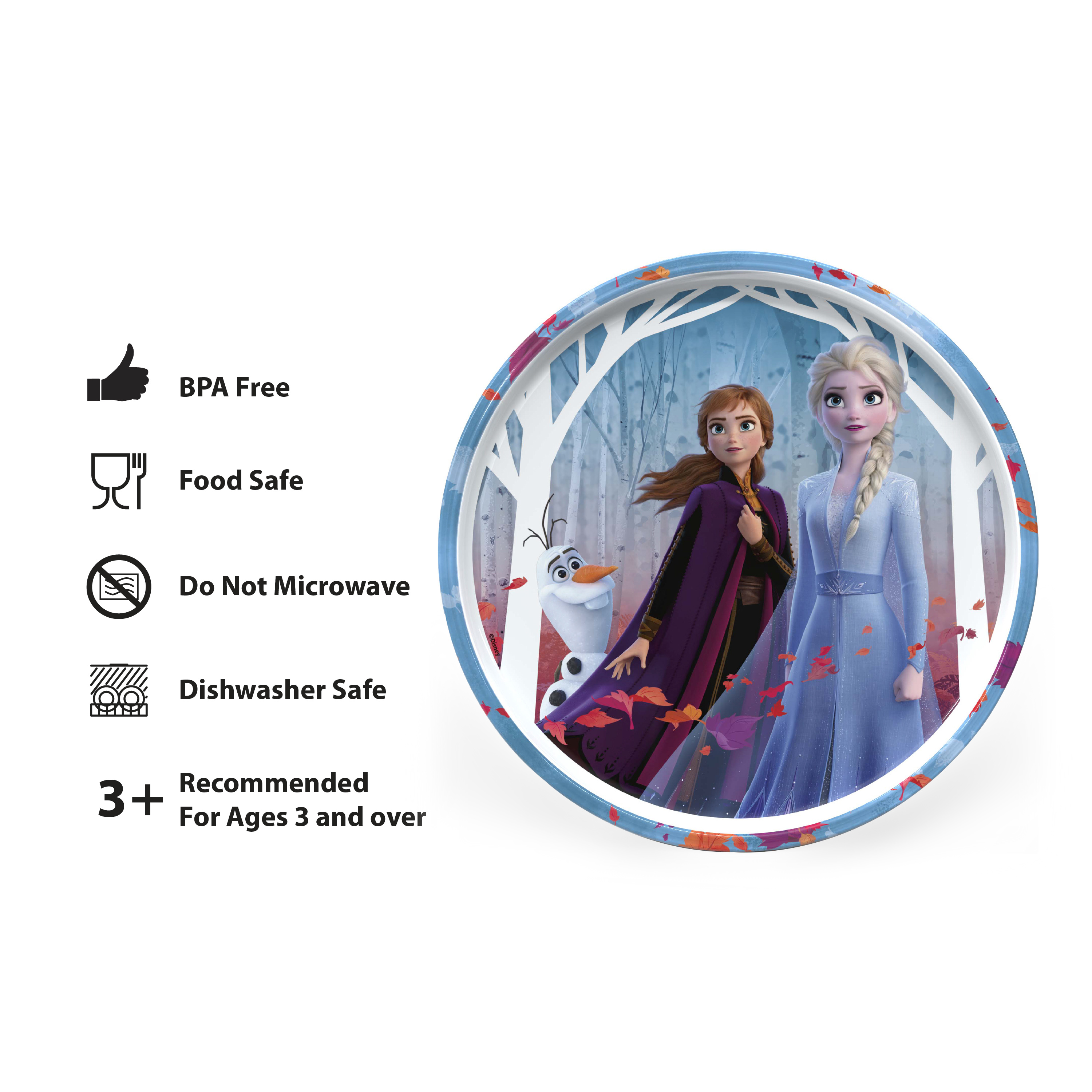 Disney Frozen 2 Movie Dinnerware Set, Anna and Elsa, 5-piece set slideshow image 3 Disney Frozen 2 Movie Dinnerware Set, Anna and Elsa, 5-piece set slideshow image 3