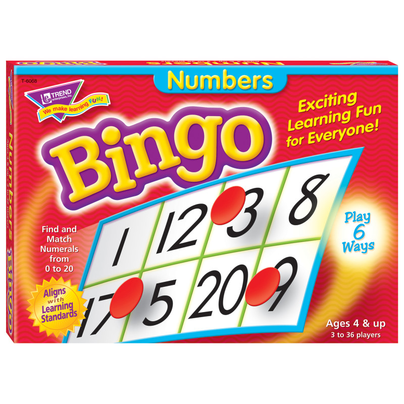 Numbers Bingo Game